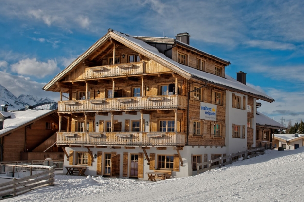 koenigsleiten ferienwohnungen residenz aussen winter